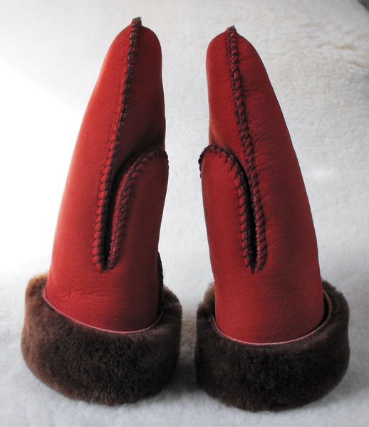 Adult Mitts - Rosso